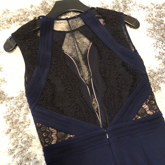 Navy gown - Picture 6 of 6